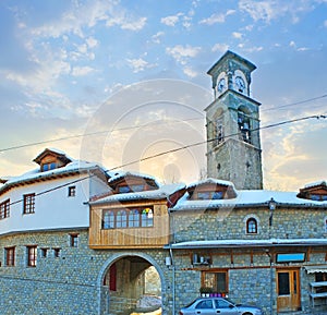 In Vlach town of Metsovo, Greece