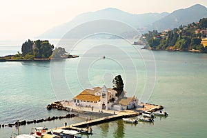 Vlacherna Monastery on Corfu