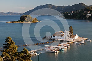 Vlacherna monastery, Corfu, Greece