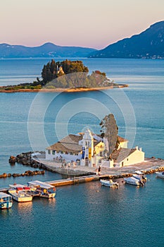 Vlacherna orthodox monastery in Corfu