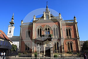 Vladicin Court, Palace of the Bishop in Novi Sad, Serbia