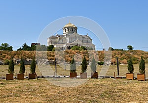 The Vladimir Cathedral in Chersonesos Orthodox church,Crimea