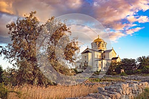 Vladimir Cathedral in Chersonesos - the Orthodox Church of the Moscow Patriarchate on the territory of Tauric Chersonesos