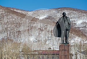 Vladimir Lenin statue monument