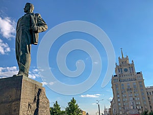 Vladimir Mayakovsky Monument - Moscow, Russia