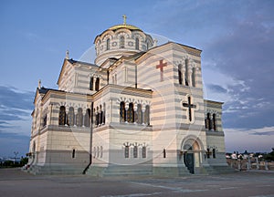 Vladimir Russian orthodox cathedral in Chersonesus