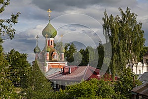 Vladimirsky Cathedral in Pereslavl Zalessky, Yaroslavl region, Russia