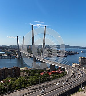 Vladivostok, bridge.