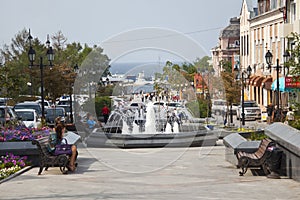 Vladivostok, street Fokina , Russia