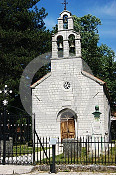 Vlashka Church in Cetinje