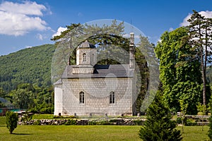 The Vlaska Court Church in Cetinje, Montenegro