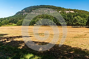 Vlhost hill in CHKO Kokorinsko - Machuv kraj in Czech republic