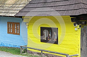 Vlkolinec - picturesque historical village, Slovak