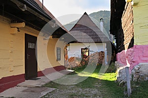 Vlkolinec - slovak village listed on UNESCO World Heritage list