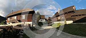 Vlkolinec - slovak village listed on UNESCO World Heritage list