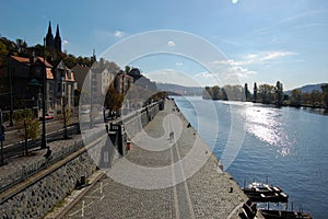 Vltava riverside