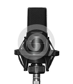 Vocal microphone isolated