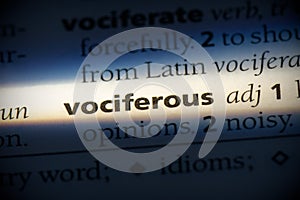 Vociferous