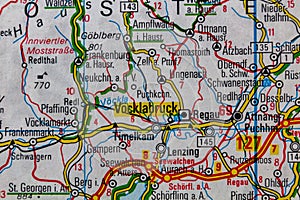 Vocklabruck, Austria, on a road m