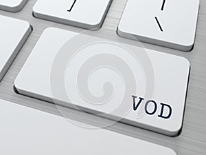 VOD. Information Technology Concept.
