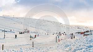 Vodafone Ski Resort at Serra da Estrela, Portugal