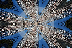 Vodice through kaleidoscope