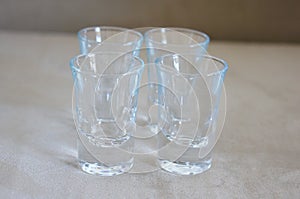 Vodka glasses