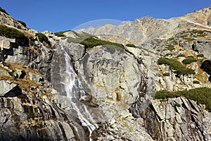 Vodopad Skok, Mlynicka dolina, Vysoke Tatry, Slovakia