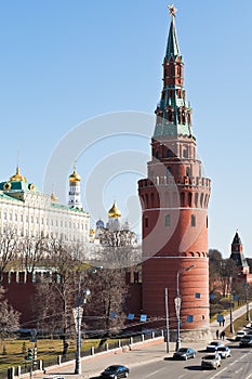 Vodovzvodnaya Tower of Moscow Kremlin photo