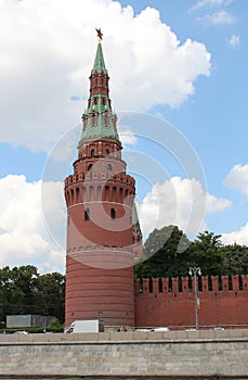 Vodovzvodnaya Tower. Moscow Kremlin photo