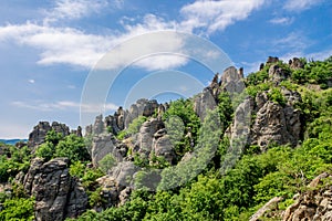 Vogelbergsteig, Dürnstein rock in Wachau valley