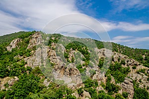 Vogelbergsteig, Dürnstein rock in Wachau valley