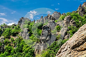 Vogelbergsteig, Dürnstein rock in Wachau valley