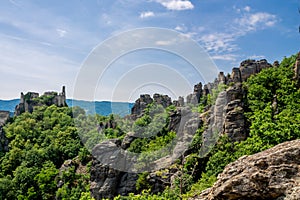 Vogelbergsteig, Dürnstein rock in Wachau valley