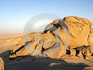 Vogelfederberg Rocks in Central Namibia