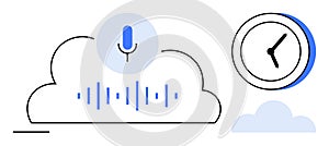 Voice Recognition in Cloud Technology with Time Management Concept