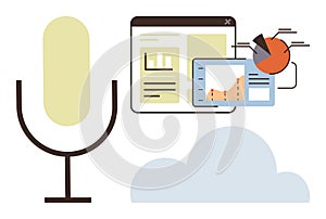 Voice Recognition and Data Analysis with Charts and Cloud Integration