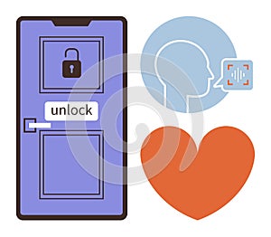 Voice Recognition Unlock Concept with Secure Door and Biometric Authentication