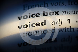 Voiced