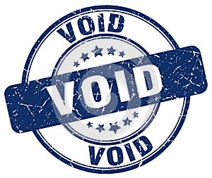 void blue stamp