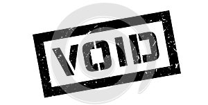 Void rubber stamp