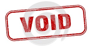 void stamp. void square grunge sign.