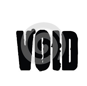 Void stamp