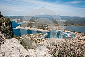 Voidokila bay, Peloponnesus, Greece