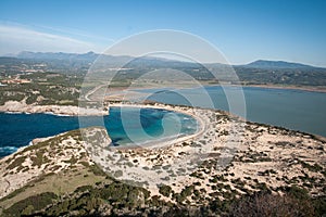 Voidokila bay, Peloponnesus, Greece