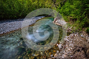 Voidomatis river Epirus, Northern Greece.