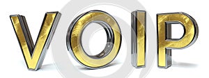 Voip golden text