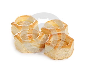 Vol-au-vent pastry shell