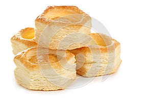 Vol-au-vent pastry shell