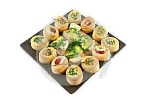 Vol Au Vonts And Camembert Bites